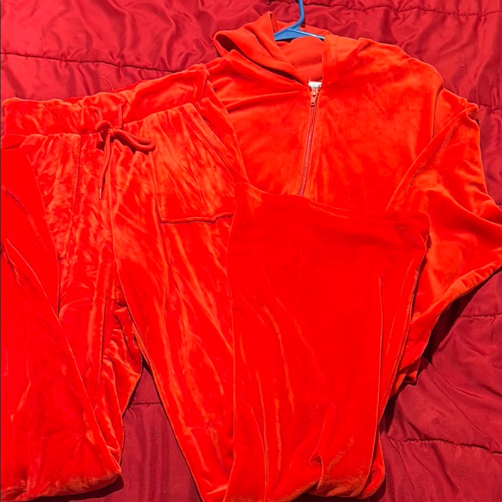 Refuge Athletics Bold Red Tracksuit